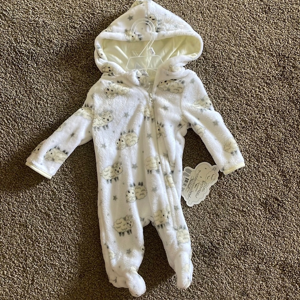 Footed fleece sleeper